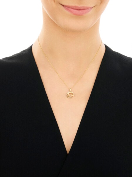 Złota zawieszka - Waga