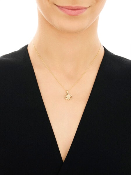 Złota zawieszka - Bliźnięta