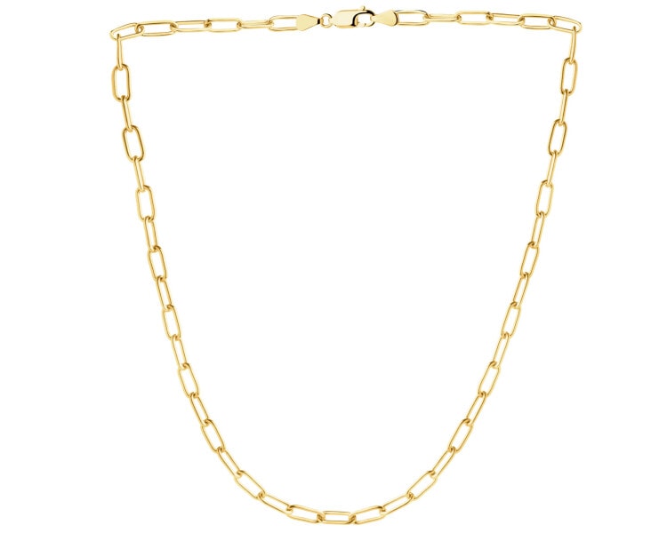 Zlatý náhrdelník - paper clip