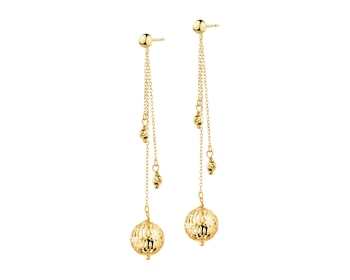 Zlaté náušnice - kuličky