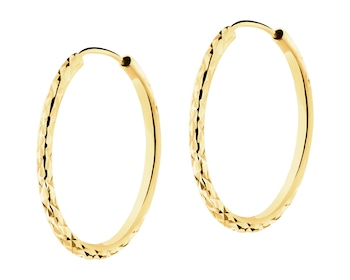 8 K Yellow Gold Hoop Earring - Ref No AP536-1938 / Apart