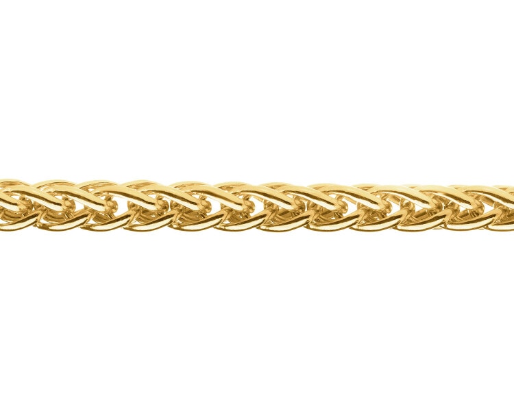 Złota bransoletka - lisi ogon