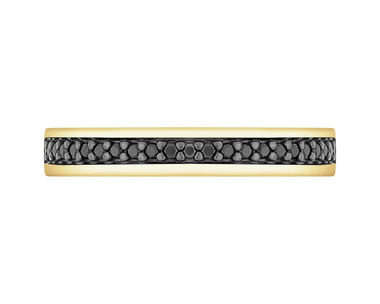 Zlatý prsten s brilianty - 0,11 ct - ryzost 585