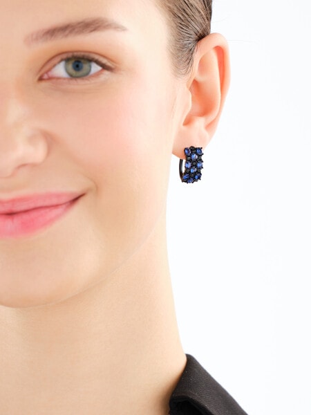 Kolczyki srebrne z cyrkoniami