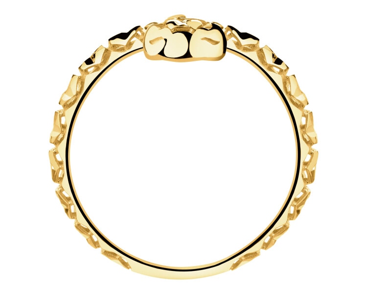 Złoty pierścionek - wąż