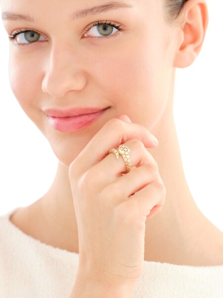 Złoty pierścionek - wąż