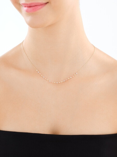 Złoty naszyjnik - kulki