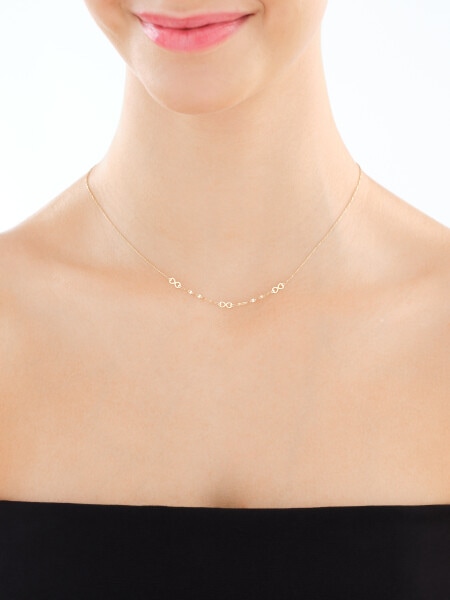 Złoty naszyjnik - nieskończoności
