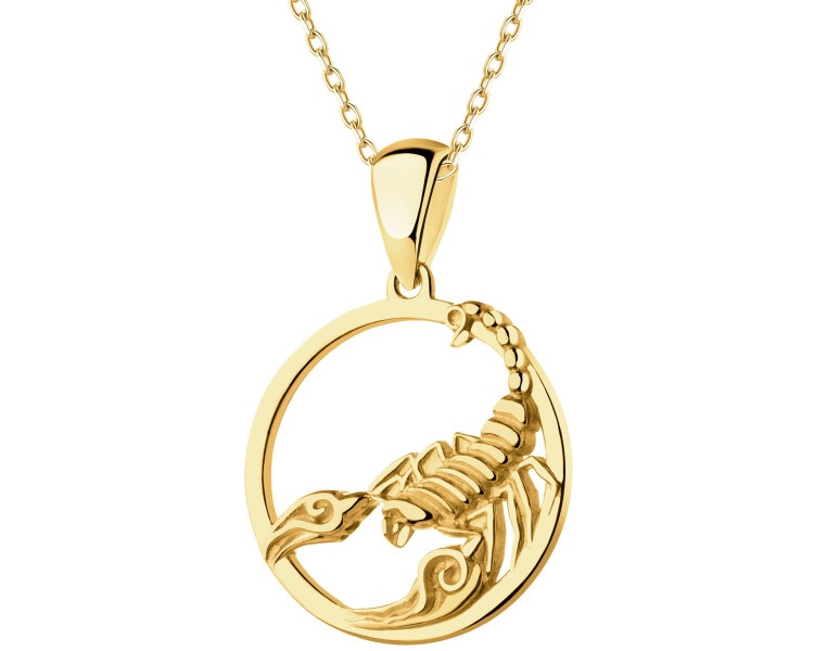 Zlatý přívěsek - Štír