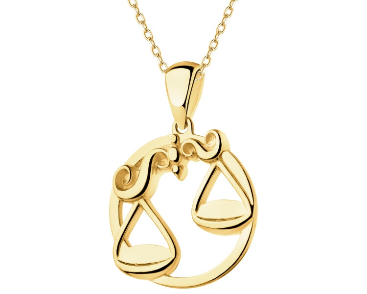 Zlatý přívěsek - Váhy