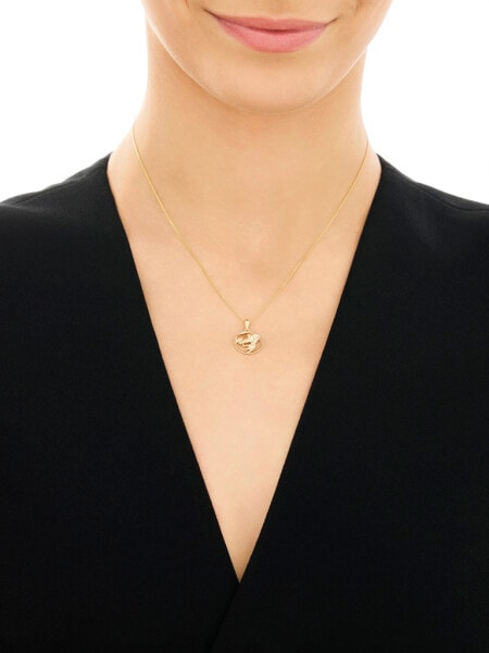 Zlatý přívěsek - Rak