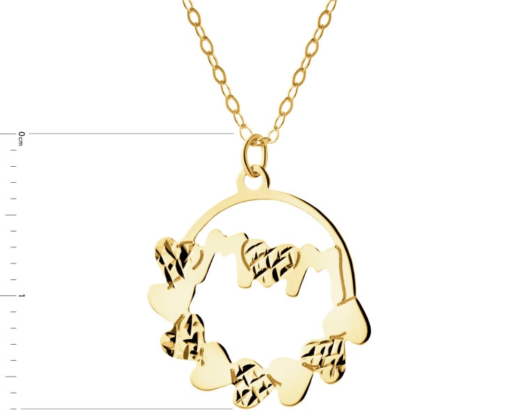 Zlatý náhrdelník - máma
