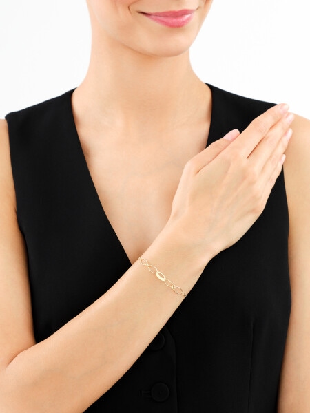 9 K Yellow Gold Bracelet 