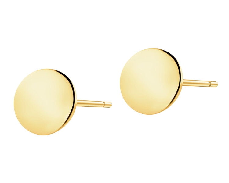 14 K Yellow Gold Earrings