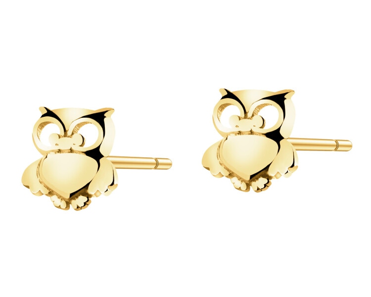 14 K Yellow Gold Earrings 