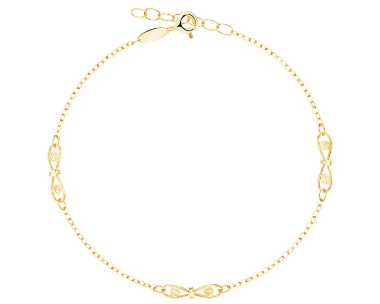 9 K Yellow Gold Bracelet 