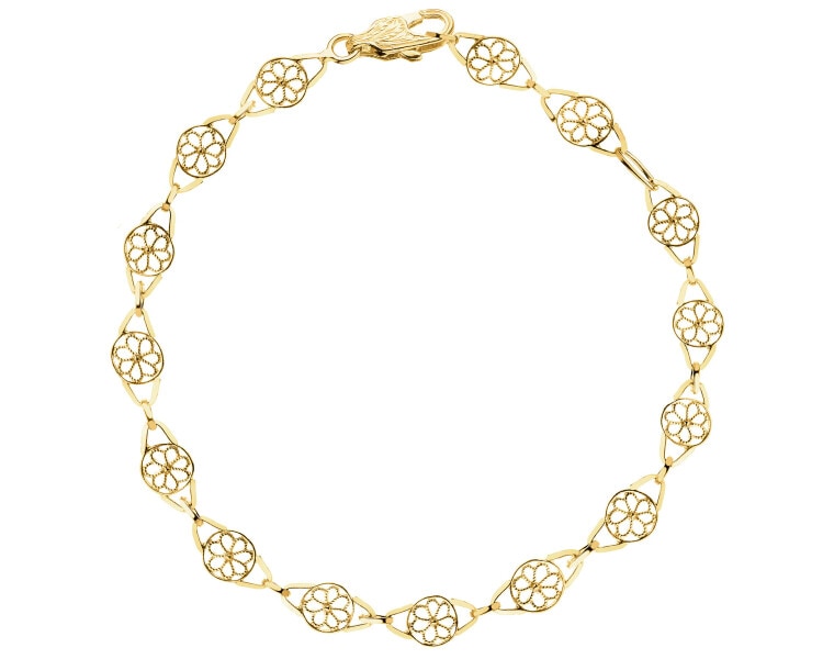 9 K Yellow Gold Bracelet 