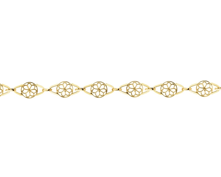 9 K Yellow Gold Bracelet 