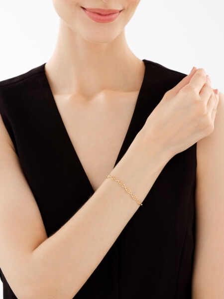 9 K Yellow Gold Bracelet 