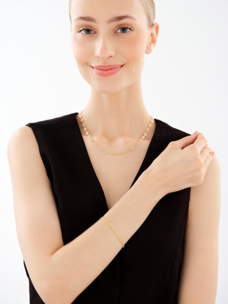 9 K Yellow Gold Necklace 