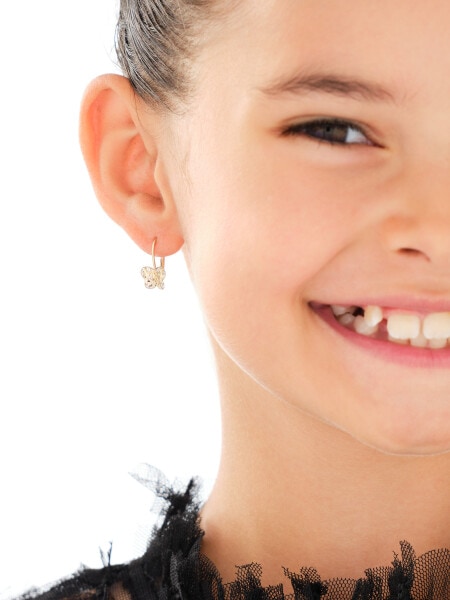 14 K Yellow Gold Dangling Earring