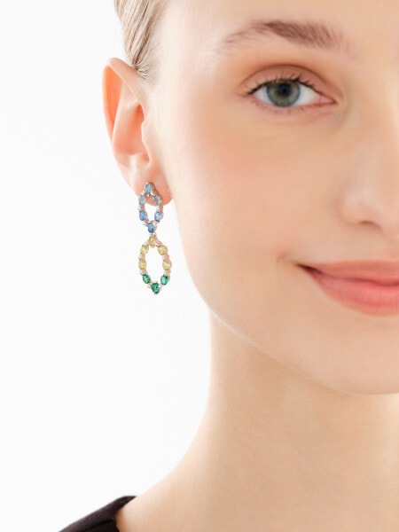 Stříbrné náušnice se zirkony