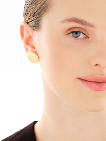 Gold-Plated Silver Earrings