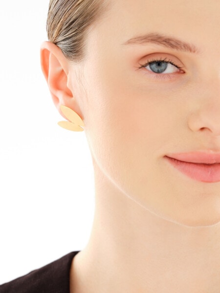 Gold-Plated Silver Earrings