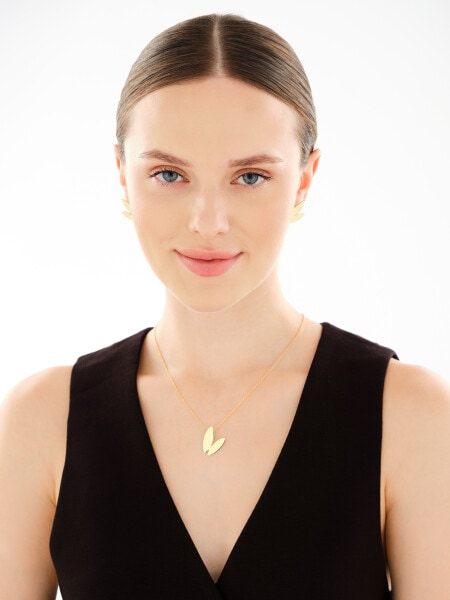 Gold-Plated Silver Earrings