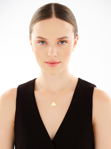 Kolczyki srebrne - trójkąty