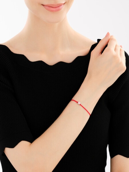 Bransoletka srebrna - łapka