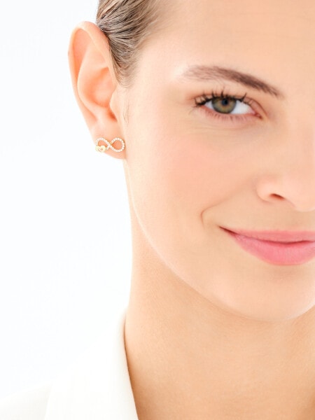 9 K Yellow Gold Set with Cubic Zirconia