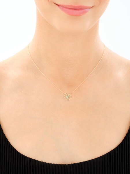 14 K Yellow Gold Necklace