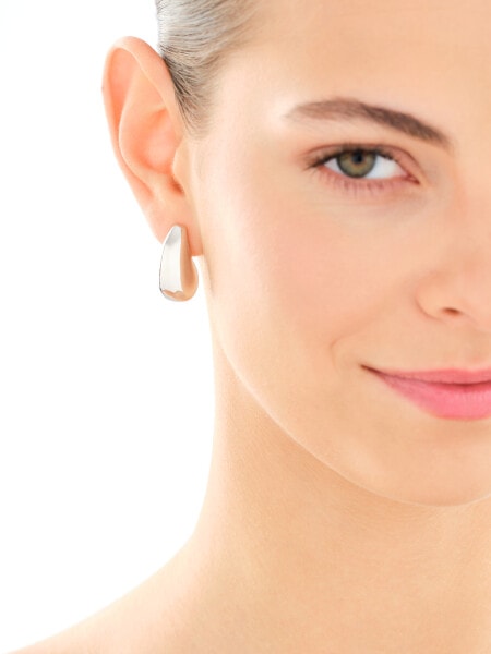 Kolczyki srebrne - łezki