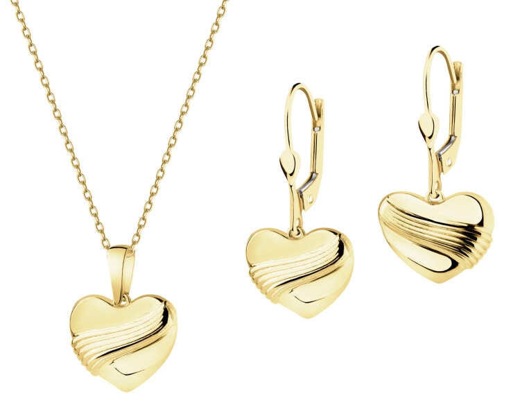 14 K Yellow Gold Set