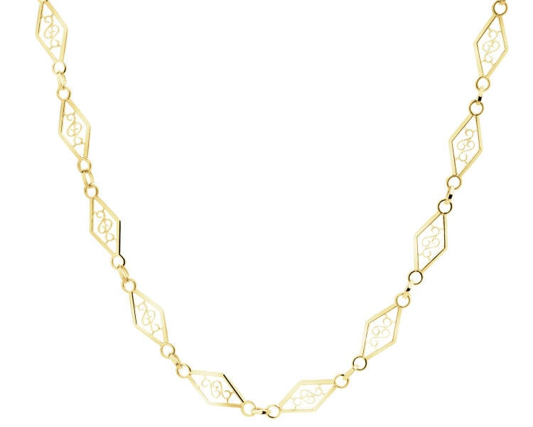 14 K Yellow Gold Necklace