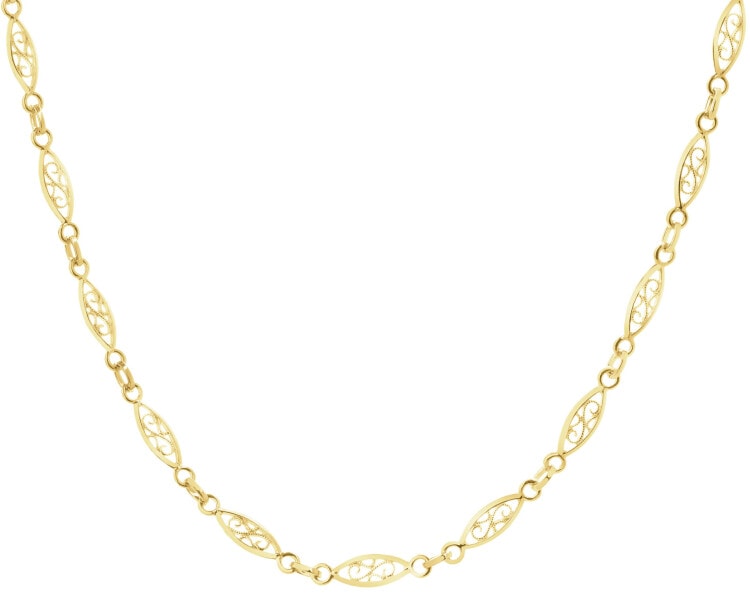 14 K Yellow Gold Necklace