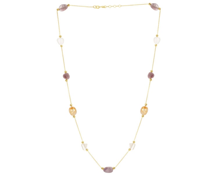 8 K Yellow Gold Necklace 