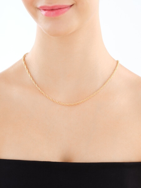 14 K Yellow Gold Necklace