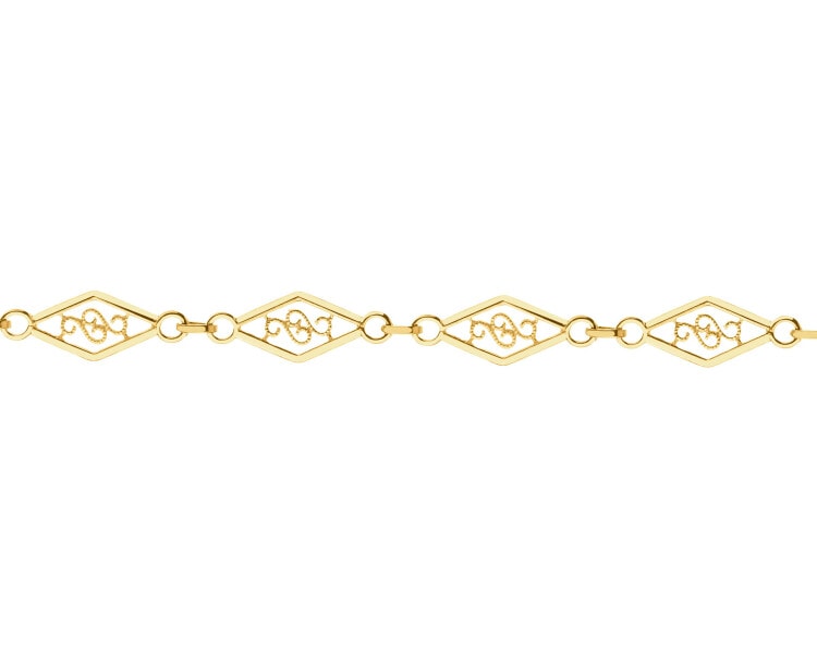 9 K Yellow Gold Bracelet 