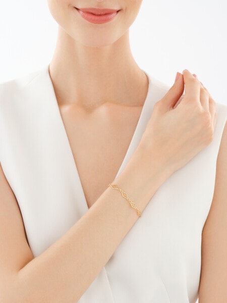 9 K Yellow Gold Bracelet 