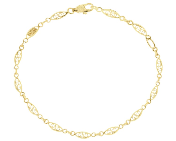 9 K Yellow Gold Bracelet 