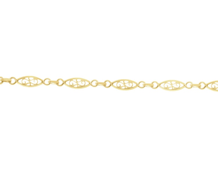9 K Yellow Gold Bracelet 