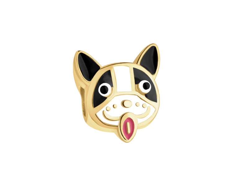 Gold-Plated Silver Beads For Kids Pendant