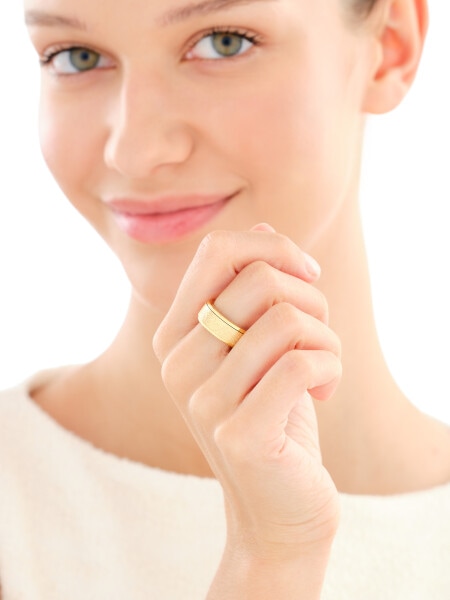 Prsten z ušlechtilé oceli