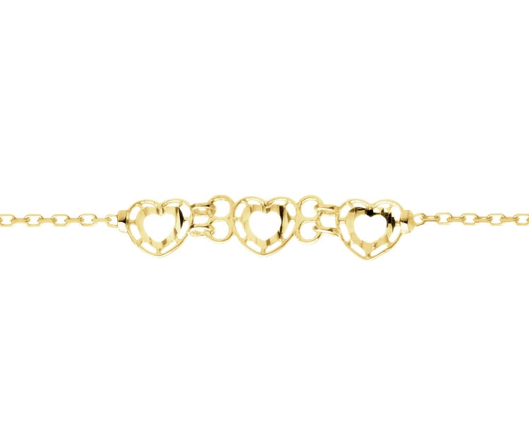 9 K Yellow Gold Bracelet 
