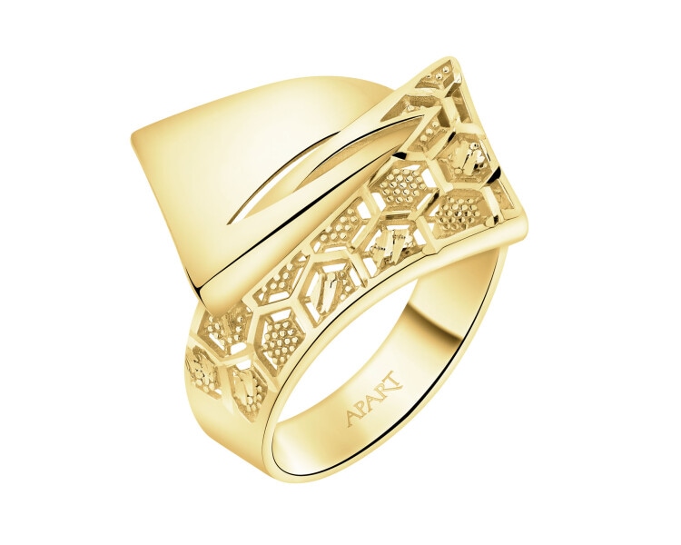9 K Yellow Gold Ring 