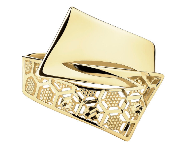 9 K Yellow Gold Ring 