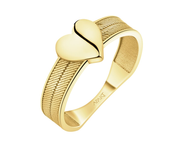 9 K Yellow Gold Ring 
