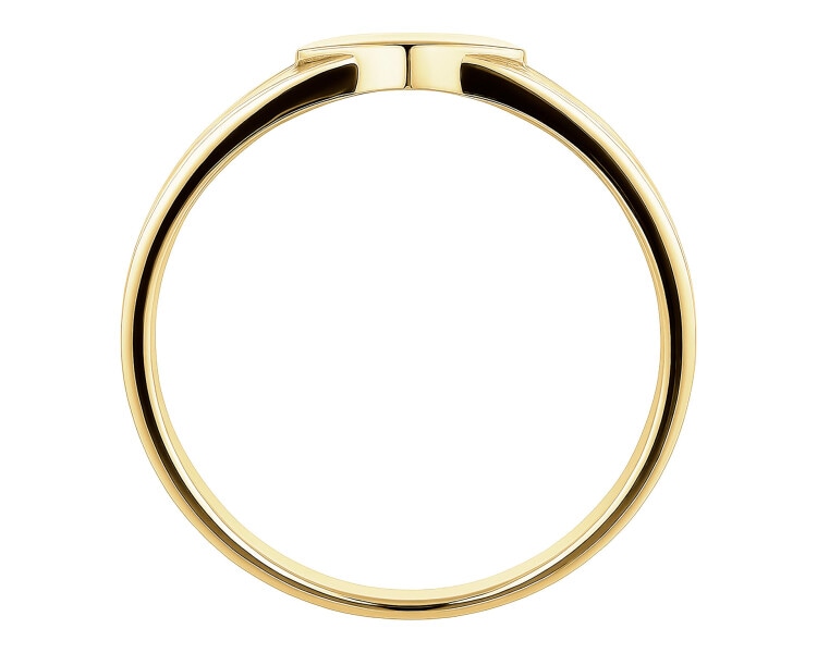 9 K Yellow Gold Ring 